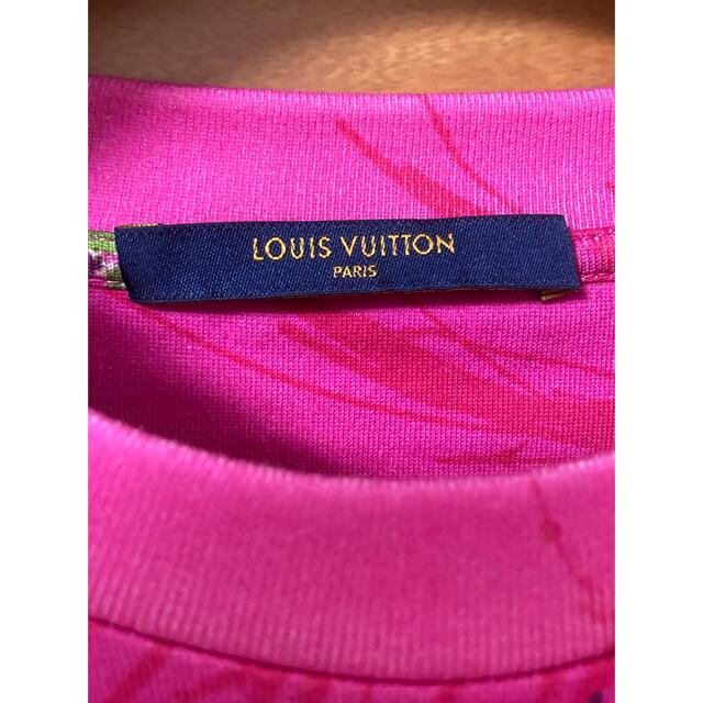 LOUIS VUITTON(ルイヴィトン)のVUITTON フローラル　刺繍　カットソー　Tシャツ メンズのトップス(Tシャツ/カットソー(半袖/袖なし))の商品写真