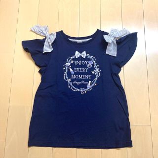 メゾピアノジュニア(mezzo piano junior)のメゾピアノ Jr 140【極美品】♡コスメ♡(Tシャツ/カットソー)