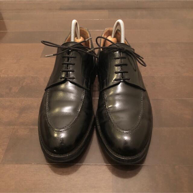 Crockett&Jones(クロケットアンドジョーンズ)のCrockett & Jones ONSLOW Uチップ UK7.5 ブラック メンズの靴/シューズ(ドレス/ビジネス)の商品写真