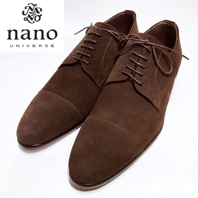 新品nano・universe外羽根ストレートチップシューズ 新品nano・universe外羽根ストレートチップシューズ