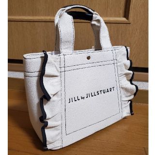 JILL by JILLSTUART - JILLbyJILLSTUART フリルキャンバストート ...