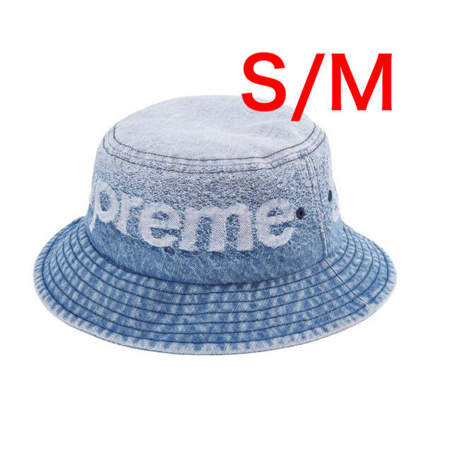 supreme fade jacquard denim crusher帽子