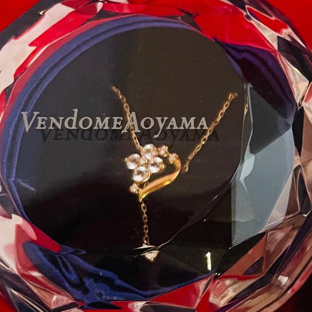 Vendome Aoyama(ヴァンドームアオヤマ)の金10 ヴァンドーム青山　数量限定ダイヤモンドネックレス　未使用美品☆ レディースのアクセサリー(ネックレス)の商品写真