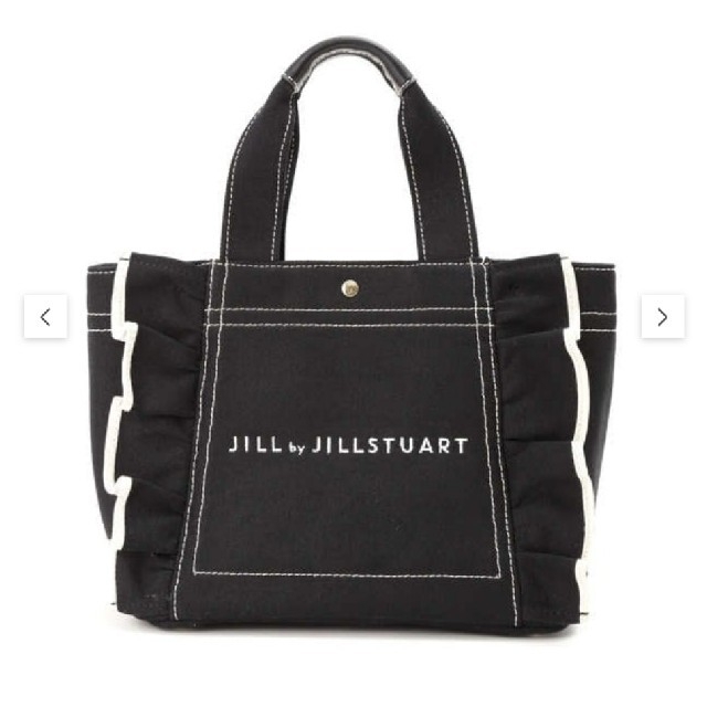 JILL by JILLSTUART(ジルバイジルスチュアート)のJILLbyJILLSTUART フリルキャンバストート(小) レディースのバッグ(トートバッグ)の商品写真