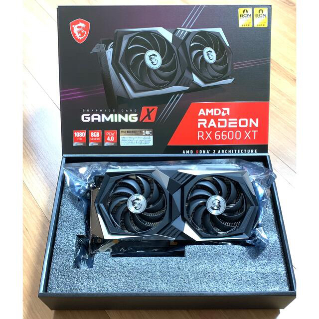 MSI GAMING X Radeon RX 6600 XTPC/タブレット