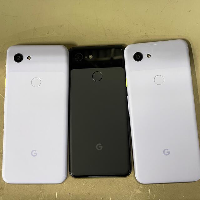 美品 Google pixel 3a 64gb 3 64gb 3台セット