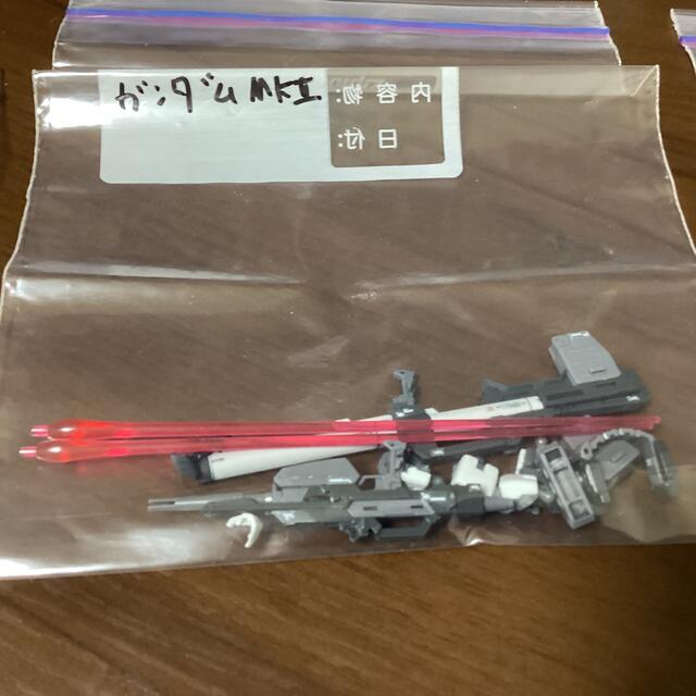 ガンプラ組立済み(墨入れ艶消済)RGガンダムmkⅡ ザクⅡ