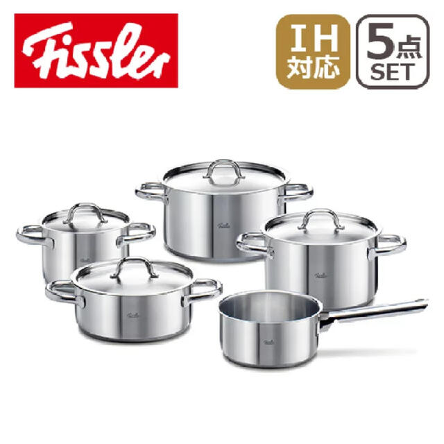 Fissler フィスラー ファミリーライン 5点セット 33-110-05 - 通販