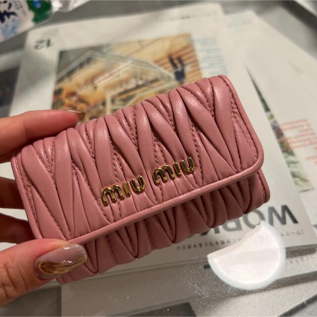 ★新品★miumiu キーケース　マテラッセ