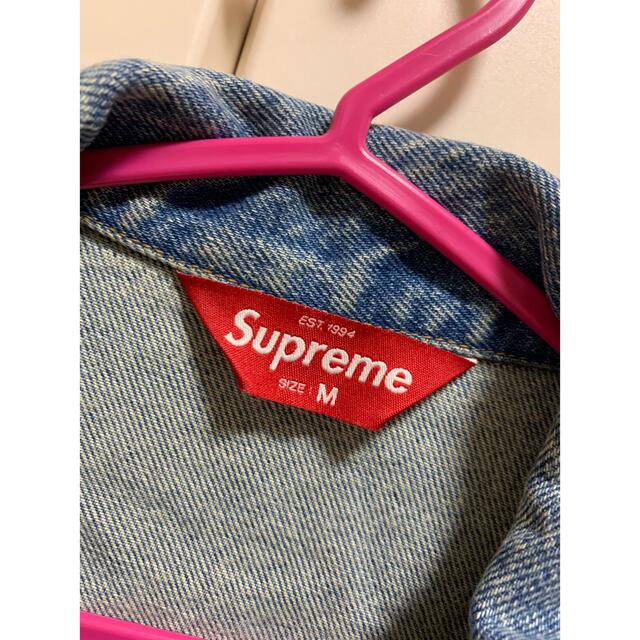 Supreme(シュプリーム)のsupreme デニムジャケット メンズのジャケット/アウター(Gジャン/デニムジャケット)の商品写真