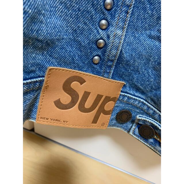 Supreme(シュプリーム)のsupreme デニムジャケット メンズのジャケット/アウター(Gジャン/デニムジャケット)の商品写真