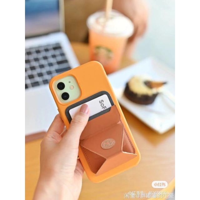 Starbucks Coffee(スターバックスコーヒー)の【入手困難】スタバ x モフト限定★ スマホスタンド MOFT マグネット スマホ/家電/カメラのスマホアクセサリー(iPhoneケース)の商品写真