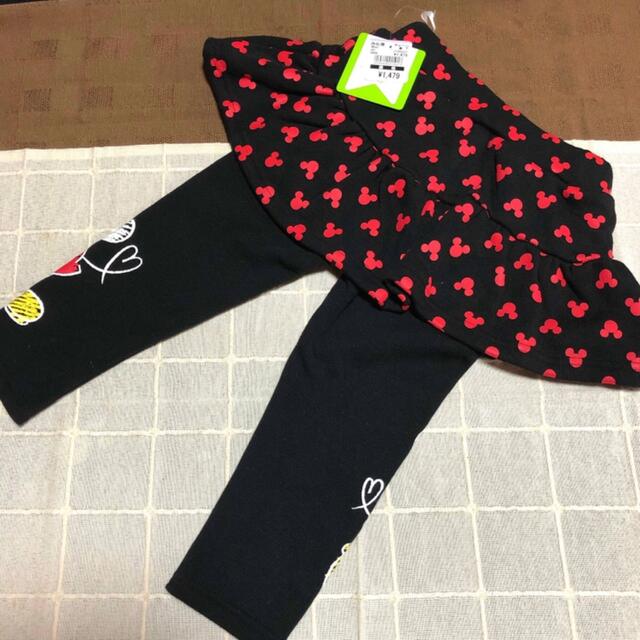 Disney(ディズニー)のDisney❤︎ディズニー ミッキー&ミニー 90cm＊ パンツ スカッツ キッズ/ベビー/マタニティのキッズ服女の子用(90cm~)(パンツ/スパッツ)の商品写真