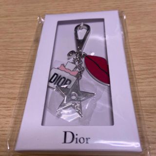 ディオール(Dior)の新品　Dior キーホルダー　LUCKYチャーム　スター、パルファム、リップ(キーホルダー)