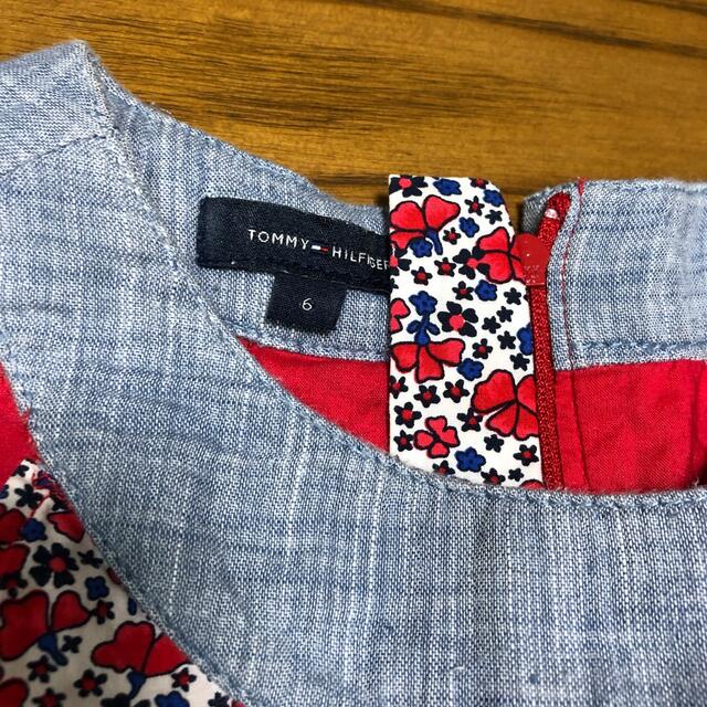 TOMMY HILFIGER ワンピース　サイズ6 女の子120cm