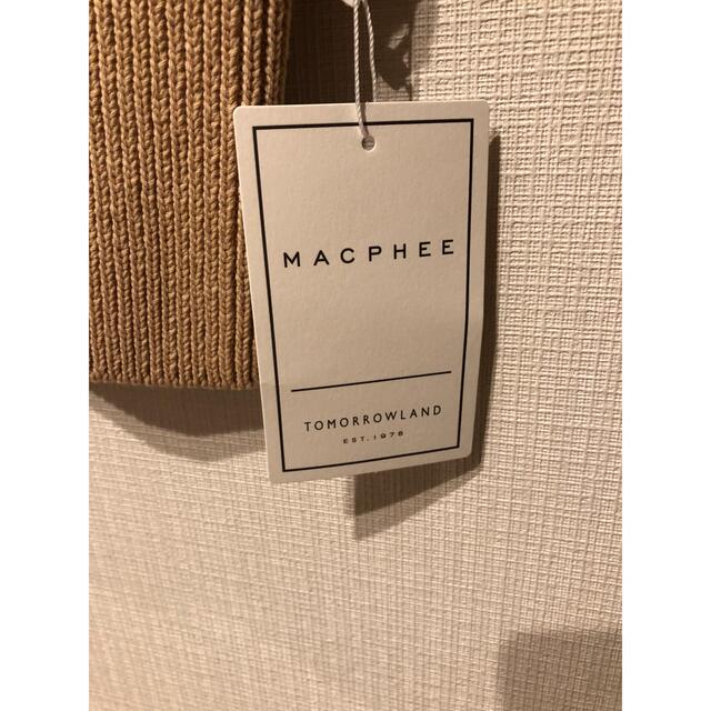 MACPHEE マカフィー　ベストニット　新品