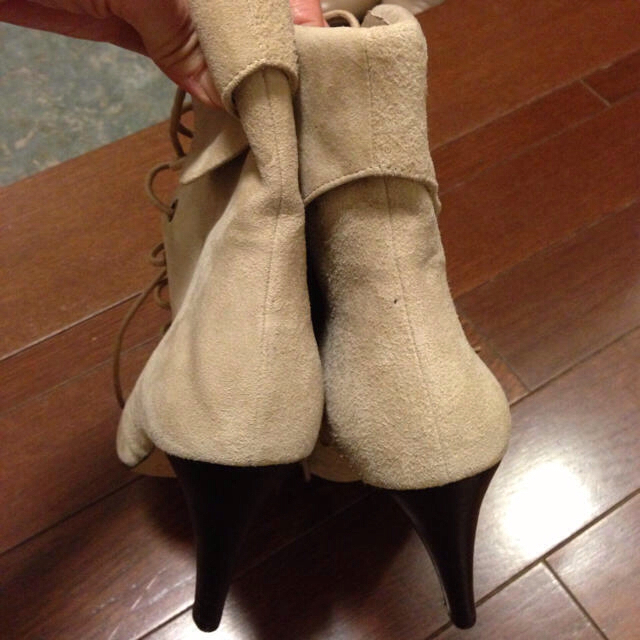 Akakura(アカクラ)の値下げAkakura国産 編み上げブーツ レディースの靴/シューズ(ブーツ)の商品写真