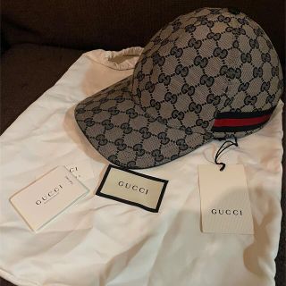 グッチ ネイビー キャップ(メンズ)の通販 36点 | Gucciのメンズを買う
