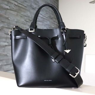 マイケルコース(Michael Kors)のマイケルコース メッシュハンドル レザー 2WAY ショルダー トート バッグ(トートバッグ)