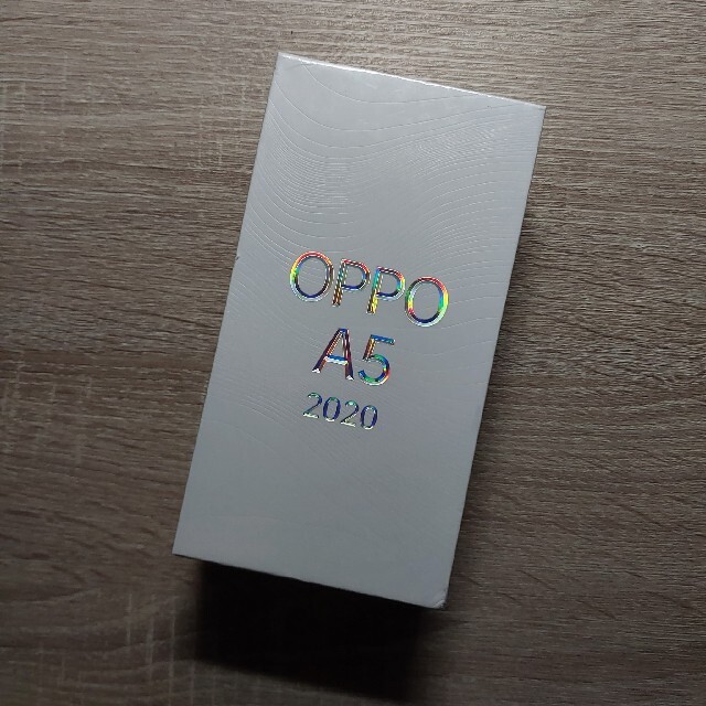 【即発送可能】 - OPPO 未使用　OPPO SIMフリー ブルー UQ 2020 A5 オッポ スマートフォン本体