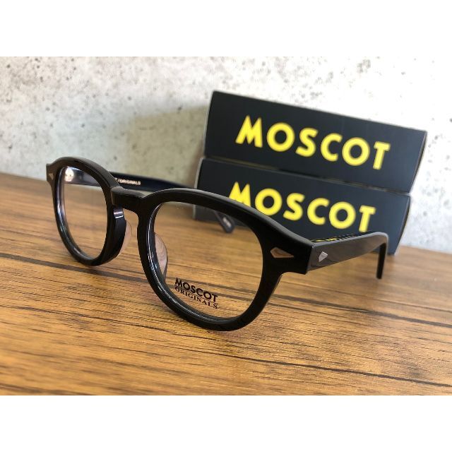 MOSCOT LEMTOSH / モスコット レムトッシュ 46 BLACK