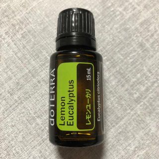 ドテラ(doTERRA)のドテラ　レモンユーカリ15ml  未使用(エッセンシャルオイル（精油）)