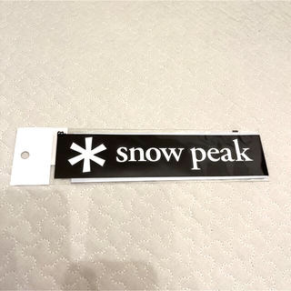 スノーピーク(Snow Peak)の☆未使用☆スノーピークロゴステッカーアスタリスク S NV-006(その他)