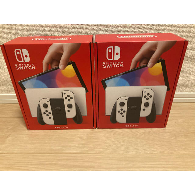 無料配達 任天堂 - Switch Nintendo Switch(有機ELモデル) L/R本体 2台 Joy-Con 家庭用ゲーム機本体 無料配達 任天堂 - Switch Nintendo Switch(有機ELモデル) L/R本体 2台 Joy-Con 家庭用ゲーム機本体
