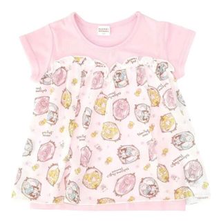 バンダイ(BANDAI)の【新品未開封】デリシャスパーティ♡プリキュア フレア付シャツ ピンク 120cm(Tシャツ/カットソー)