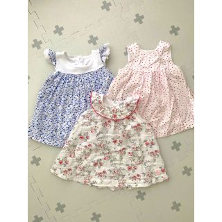 プチバトー(PETIT BATEAU)の最終値下げ！プチバトー♡6m67㎝♡トップス3点セット(シャツ/カットソー)