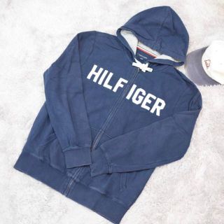 TOMMY HILFIGER - Tommy HIlfiger トミーヒルフィガー M パーカー 青