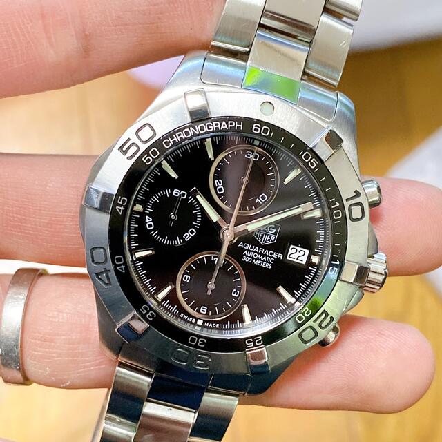 TAG Heuer - OH済 美品 タグホイヤーのアクアレーサーCAF2110 300mの