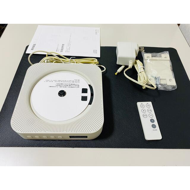 MUJI (無印良品)(ムジルシリョウヒン)の無印良品 壁掛けCDプレーヤー CPD-3 箱付き 中古品 動作確認済 スマホ/家電/カメラのオーディオ機器(ポータブルプレーヤー)の商品写真