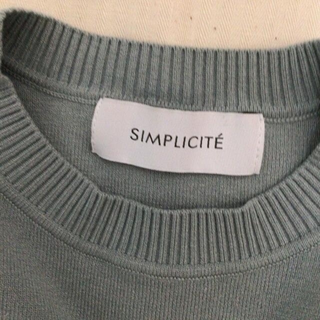 Simplicite(シンプリシテェ)の専用♡美品 SIMPLICITE シンプリシテェ 袖プリーツプルオーバー^^☆ レディースのトップス(シャツ/ブラウス(長袖/七分))の商品写真