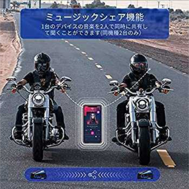 LEXIN LX-B4FM バイク インカム 2個セットの通販 by t's shop|ラクマ