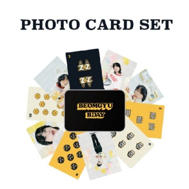 TXT ボムギュ birthday photo トレカCD