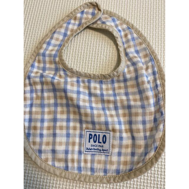 POLO RALPH LAUREN(ポロラルフローレン)のポロ ポロベア スタイ よだれかけ キッズ/ベビー/マタニティのこども用ファッション小物(ベビースタイ/よだれかけ)の商品写真