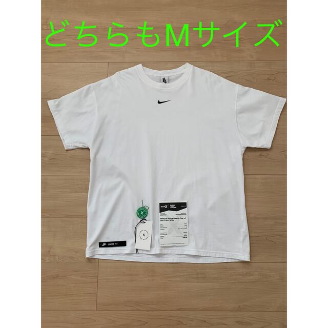 vans白黒2枚セット！NIKE❌FEAR OF GOD Tシャツ　Mサイズ