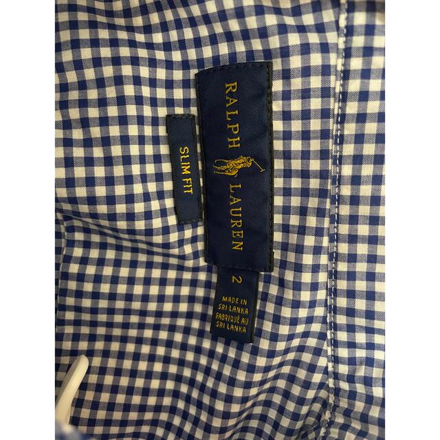 POLO RALPH LAUREN(ポロラルフローレン)のラルフローレン　ギンガムチェックシャツ レディースのトップス(シャツ/ブラウス(長袖/七分))の商品写真