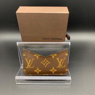 ルイヴィトン(LOUIS VUITTON)のルイ・ヴィトン モノグラム・マカサー  ネオ・ポルト カルト　カードケース　美品(名刺入れ/定期入れ)