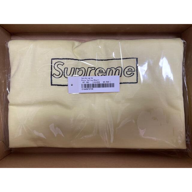 Sサイズ 21SS Supreme KAWS Chalk Logo Tee