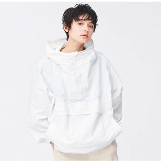 新品 GU オーバーサイズアノラックパーカ  ユニセックスXL  /ネイビー