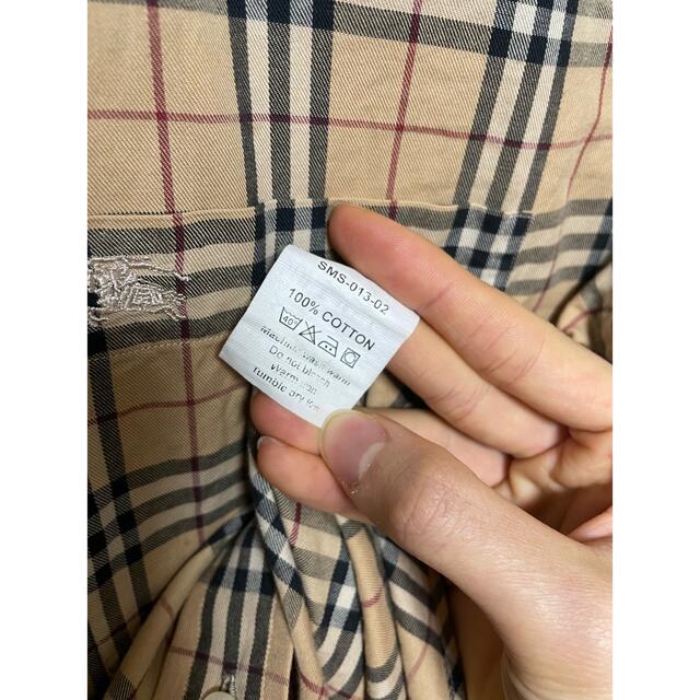 BURBERRY(バーバリー)の美品 バーバリー ロンドン ノバチェックシャツ 古着 used メンズのトップス(シャツ)の商品写真