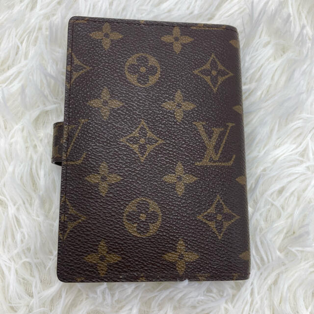 LOUIS VUITTON(ルイヴィトン)の良品✨　ルイヴィトン　手帳カバー　モノグラム　アジェンダPM スケジュール レディースのファッション小物(その他)の商品写真