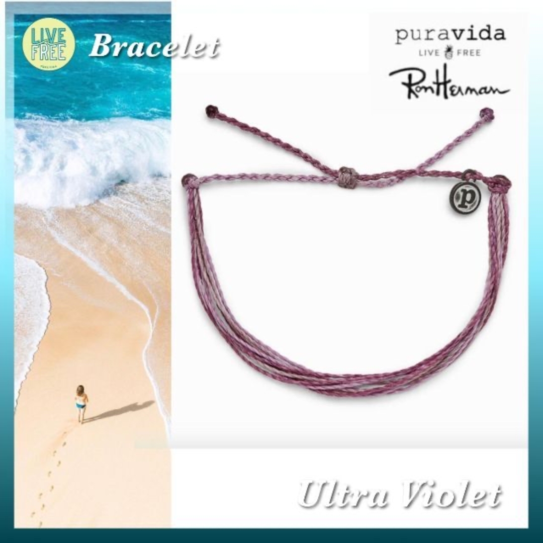 Ron Herman(ロンハーマン)のRonHerman★Pura Vida ブレスレット★ベッカム愛用・日本未発売 レディースのアクセサリー(ブレスレット/バングル)の商品写真