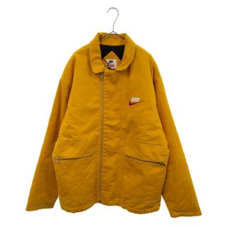 シュプリーム(Supreme)のSUPREME シュプリーム 18AW×NIKE Double Zip Quilted Work Jacket ナイキ ダブルジップ キルテッド ワーク ジャケット イエロー AR5566-752(その他)