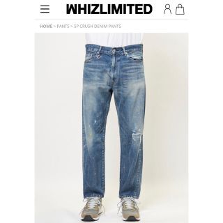 whiz - 新品未使用 WHIZ LIMITED 5P CRUSH DENIM PANTSの通販 by