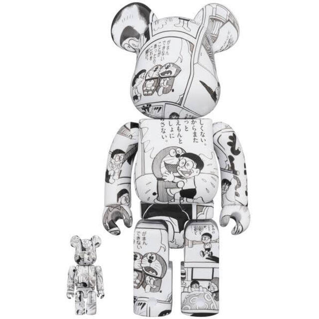 BE@RBRICK(ベアブリック)のBE@RBRICK ドラえもん コミック Ver. 100％ & 400％ エンタメ/ホビーのフィギュア(その他)の商品写真