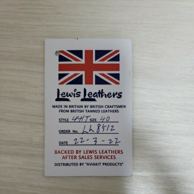 Lewis Leathers(ルイスレザー)の新品　ルイスレザーサイクロン メンズのジャケット/アウター(ライダースジャケット)の商品写真