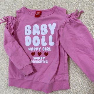 ベビードール(BABYDOLL)のBABYDOLL 肩あきトレーナー 最終価格⚠️(Tシャツ/カットソー)